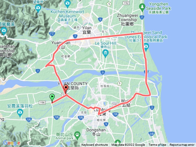 三星-羅東-壯圍-宜蘭-圓山