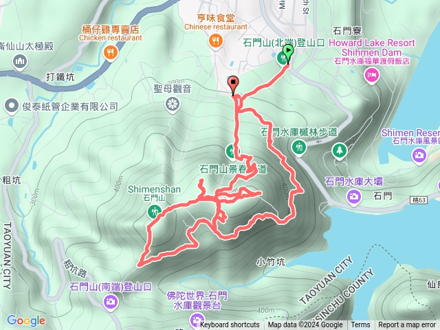 桃園石門山步道預覽圖