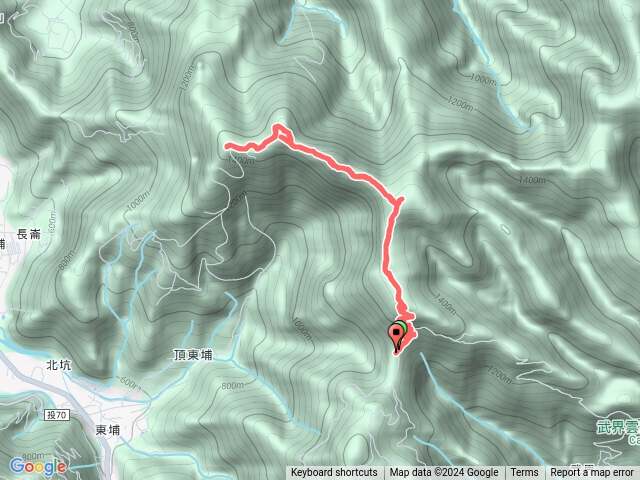 武界山-獅凸魯山-橫屏山-橫屏山西峰2024.12.26