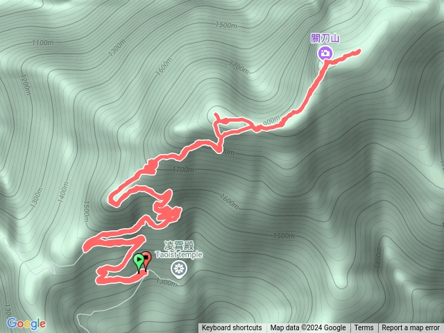 埔里關刀山群峰預覽圖