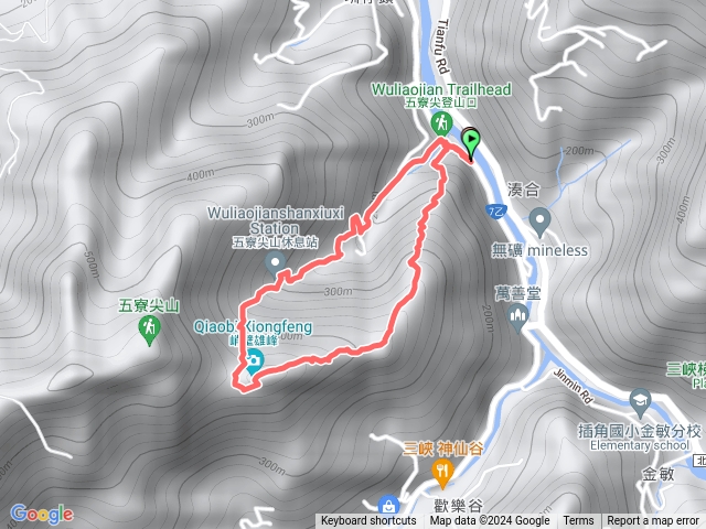 五寮尖雄風峭壁～獨立山O型