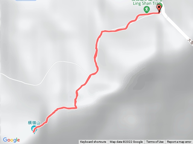 橫嶺山主峰
