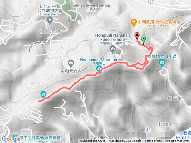 2022/01/15烘爐地鴛鴦亭沒進彩和社區來回