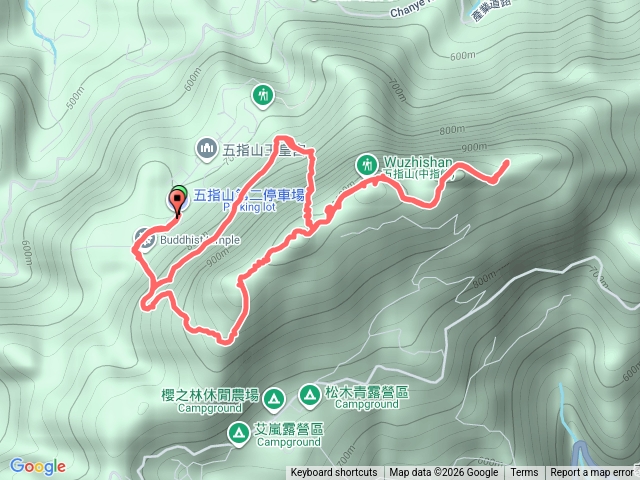 新竹五指山五峰連走預覽圖