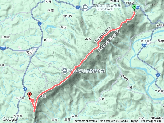 烏山縱走