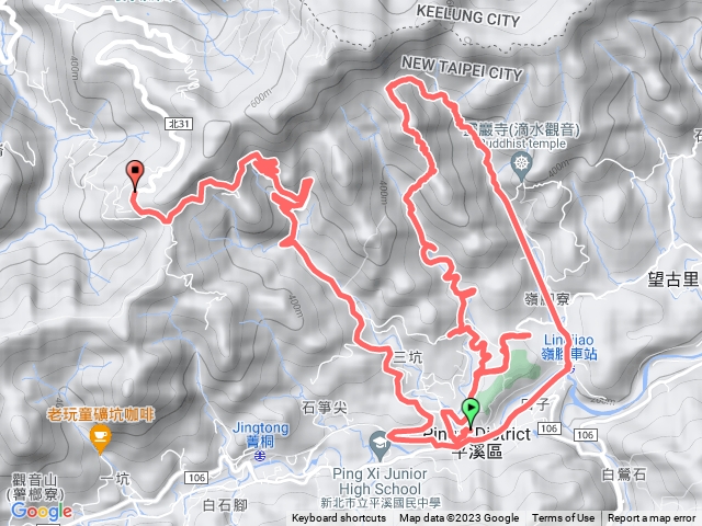 姜子山，紫寮坑山