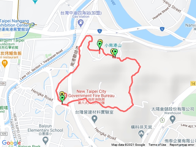 20210313小南港山O型（橫科派出所起迄）