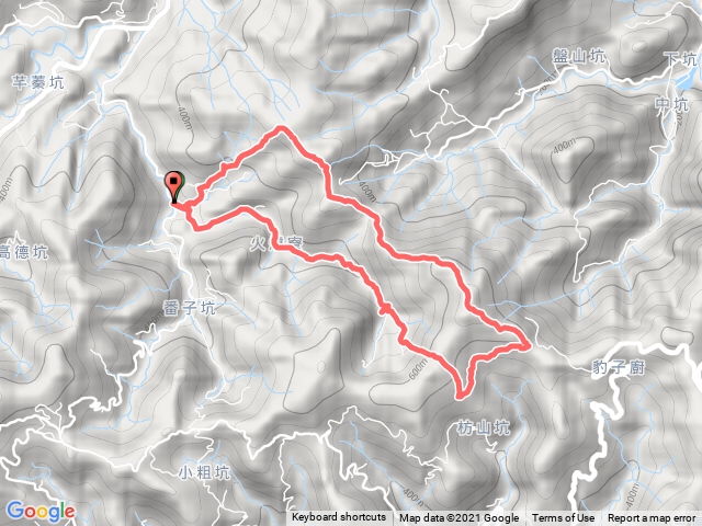 火燒寮古道上枋山坑山O行