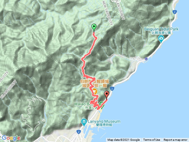 坪溪古道-外澳車站