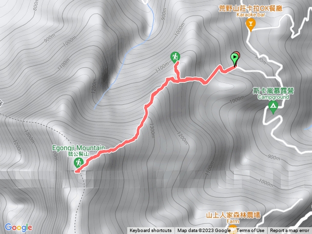 小百岳集起來鵝公髻山步道202308091439