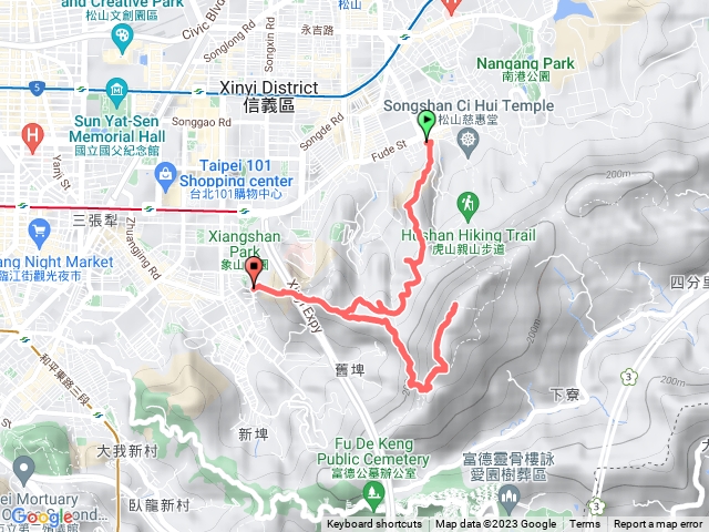 四獸山連走九五峰拇指山