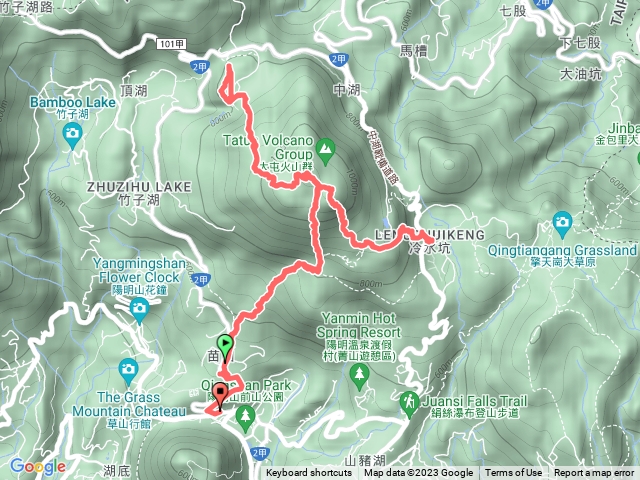 七星山三進三出