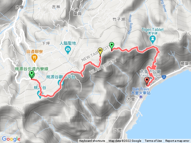 【桃源谷/小百岳灣坑頭山/草嶺古道/大里天公廟】