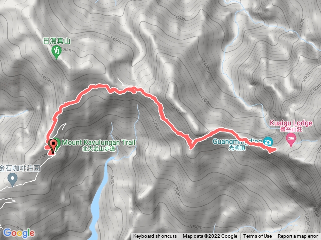 北大武新登山口-喜多麗斷崖來回