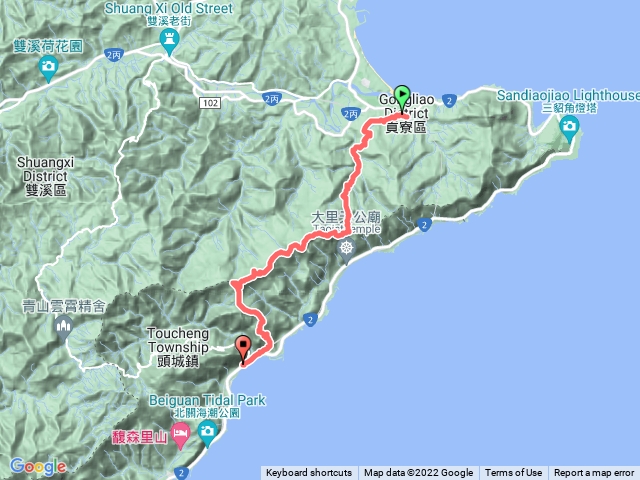 草嶺古道-桃源谷-大溪