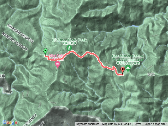 奇萊東稜（D2：成功山屋→奇萊北峰→磐石中峰營地(宿)）