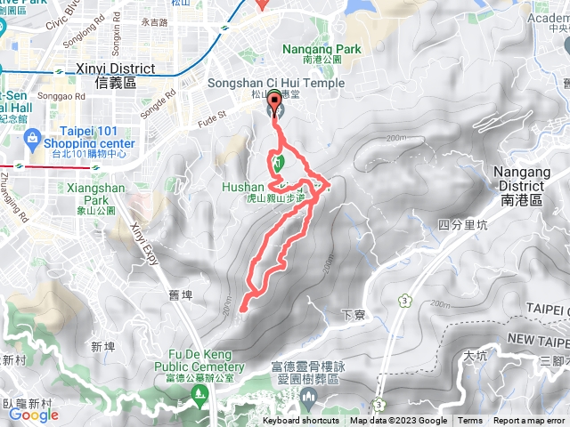 四獸山步道健走