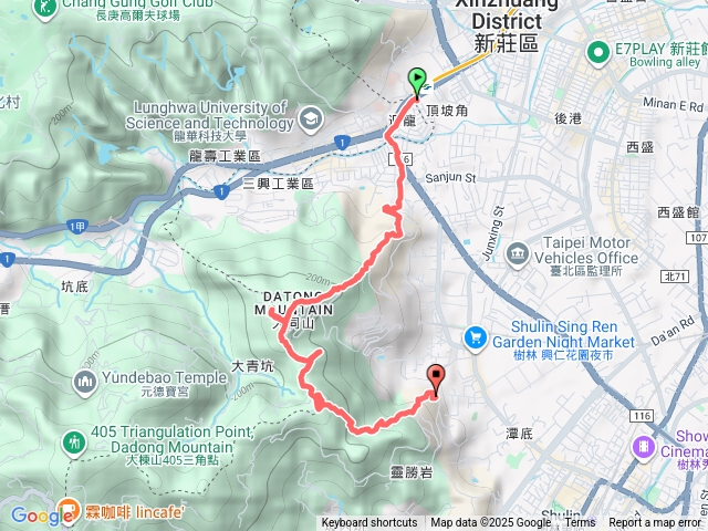 新北武器公園-多福步道-三角埔頂山-青龍嶺
