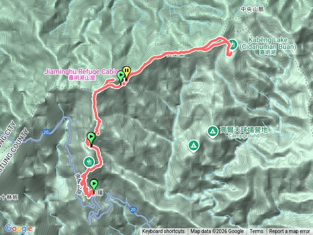 嘉明湖兩天一夜預覽圖