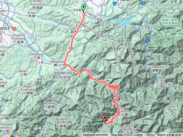 龍潭-養老登山口(開車)