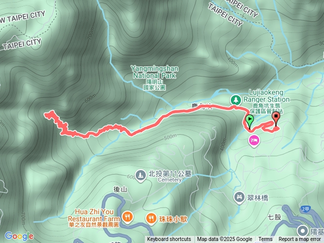鹿角坑步道、楓林瀑布預覽圖