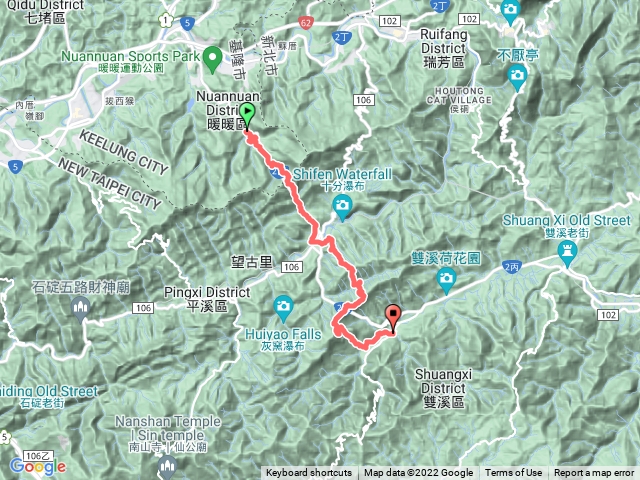 淡蘭古道暖暖到柑脚