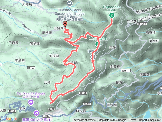 雲嘉五連峰（山豬湖起登O遶）預覽圖