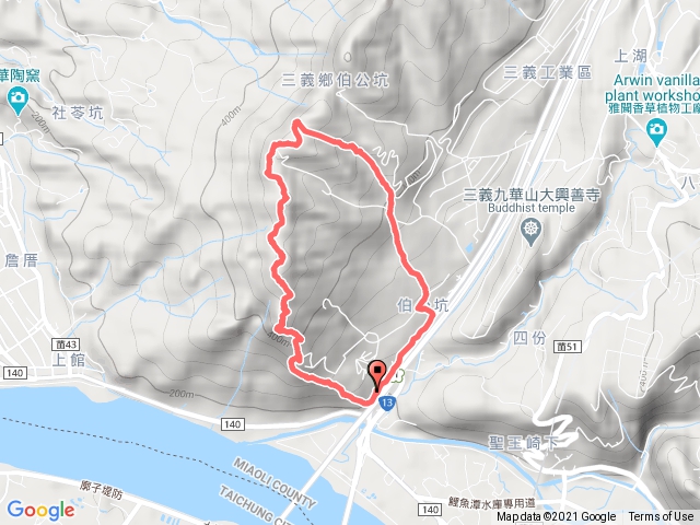 火炎山北鞍線步道