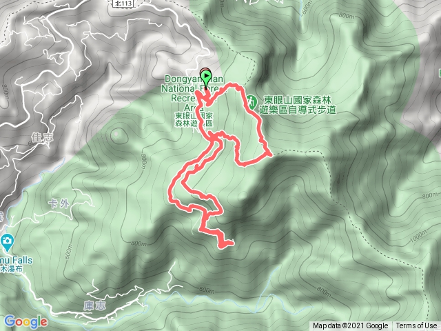 東眼山+親子峰步道0型