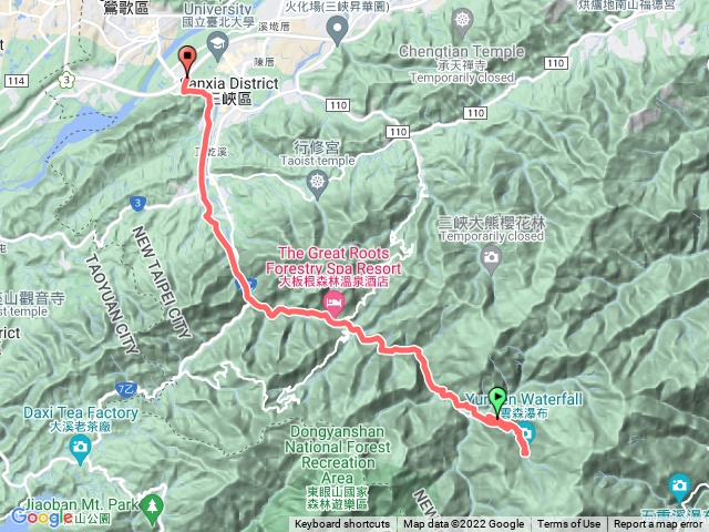 雲森瀑布、姐妹瀑布