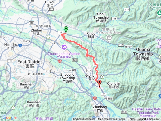 犂頭山-石頭坑山縱走預覽圖