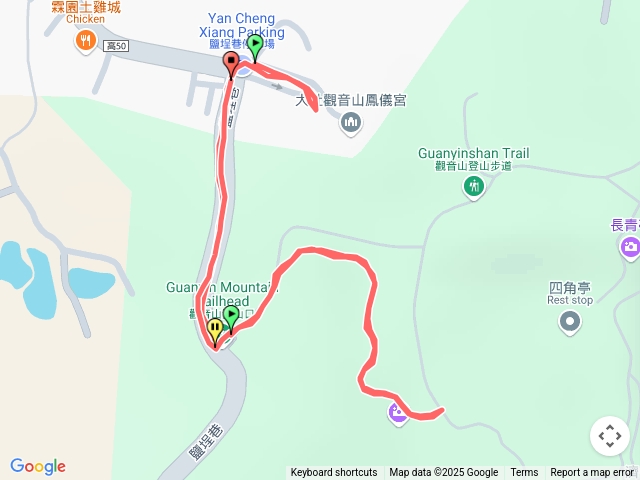 大社觀音山8月27日前步道整修