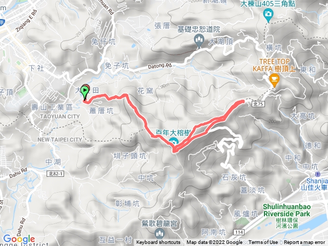福源山來回（o型）