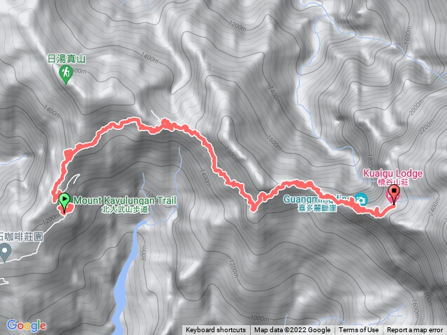 舊登山口到檜谷山莊