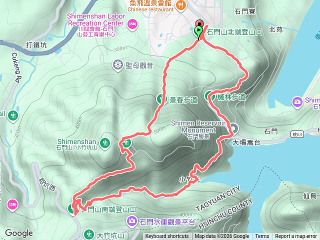 石門山景村步道小石坑步道
