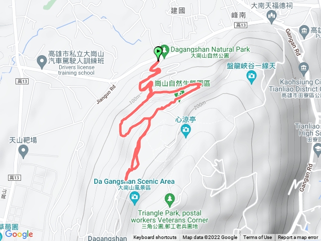 大崗山生態公園步道