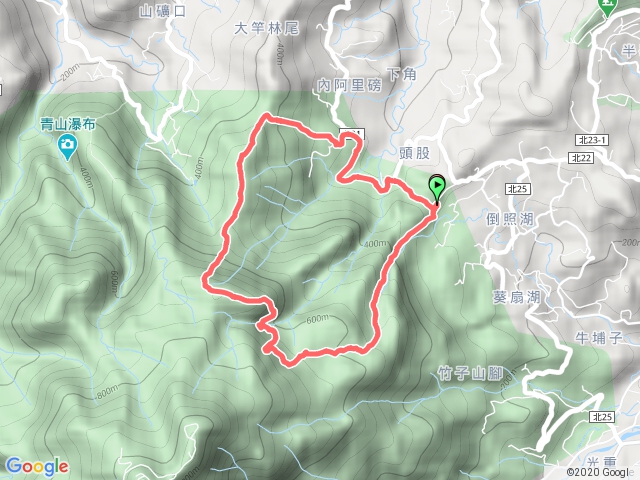竹子山古道+阿里磅瀑布