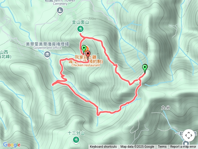 桃園金面山