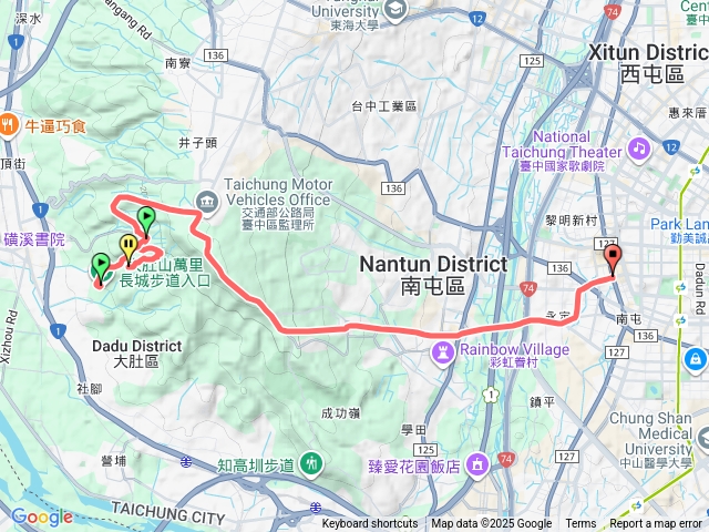 大肚萬里長城步道預覽圖