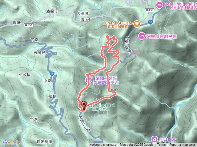 二延坪走隙頂