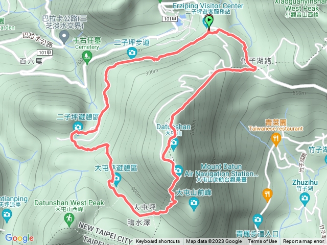 二子坪 大屯主峰