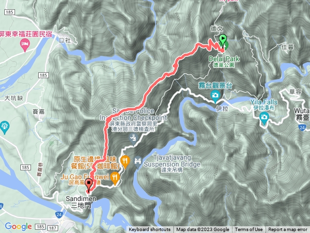德文山、三地山、地摩兒山