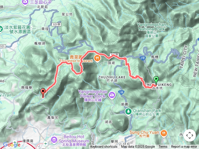 七星山、大屯山