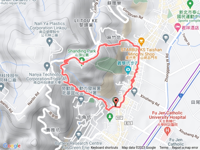 崎頭清風亭步道愛心縱走