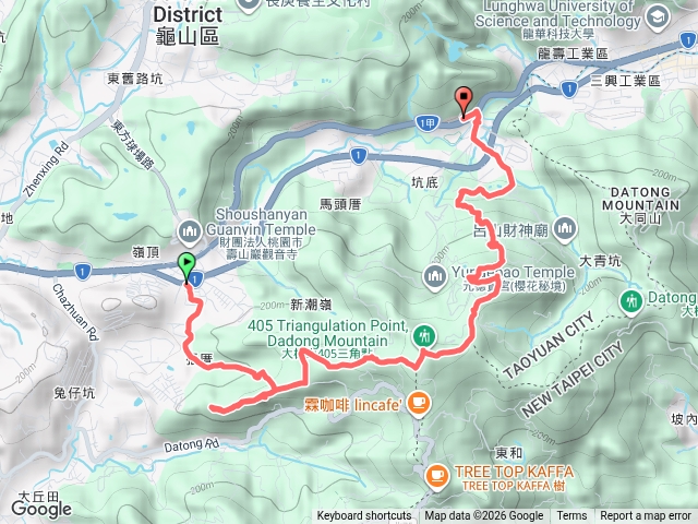 紅寶社區 - 大棟尾山&大湖頂山&大棟山&關公嶺&關公嶺北峰預覽圖