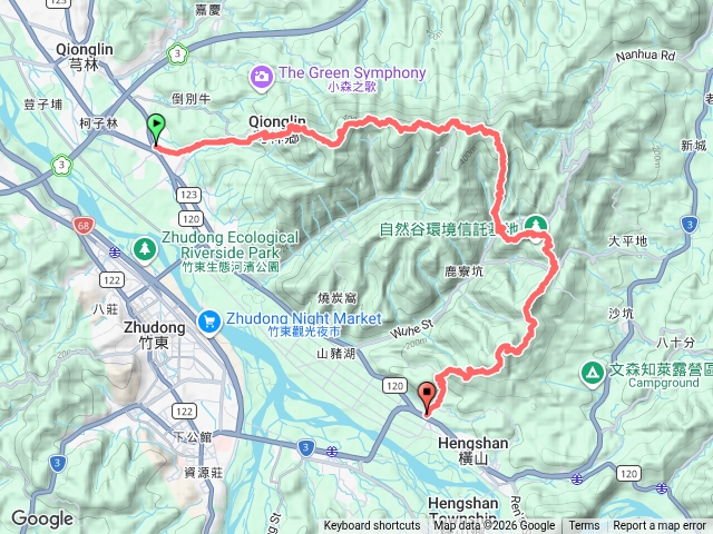 2026-02 芎林 飛沙龍縱走 12連峰預覽圖