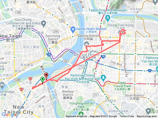 2021 1212台1北市區健國北路