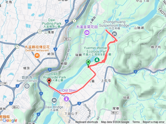 大溪月眉山豬湖