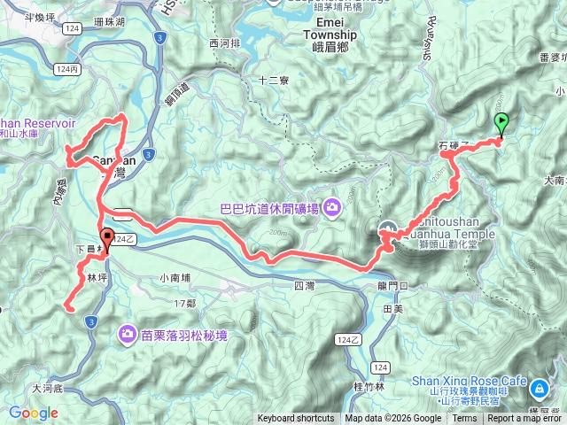 琳-樟之細路第三大段（北埔到明德水庫）預覽圖