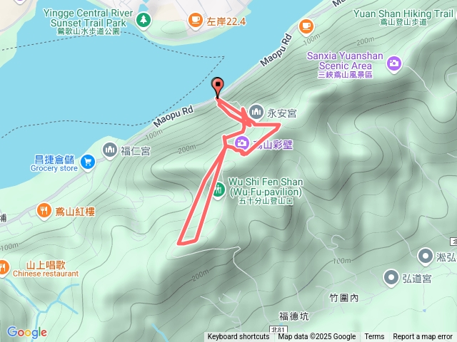 五十分山及鳶山彩壁
